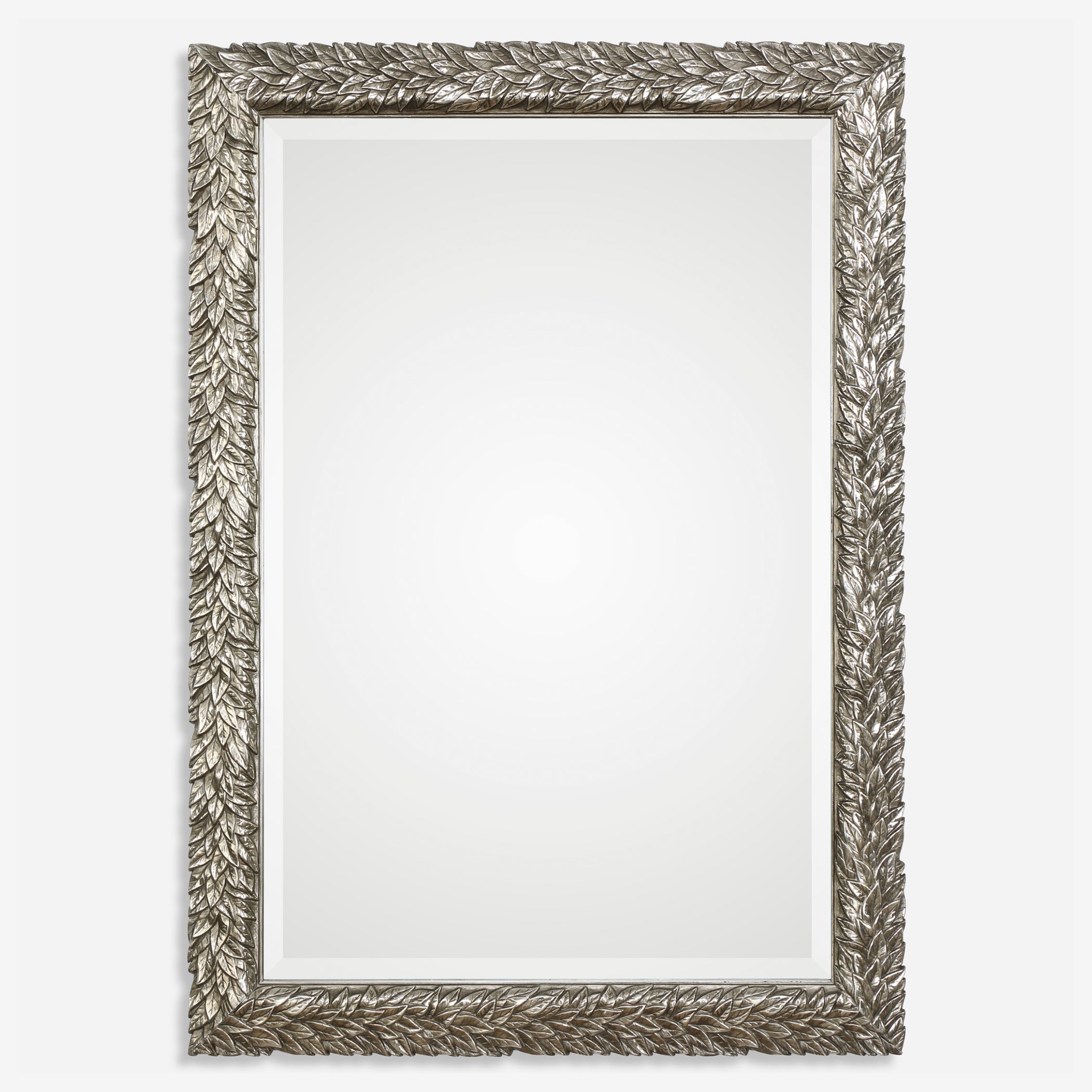 Uttermost Evelina Silver Leaves Mirror Silver Leaves Mirror Uttermost   