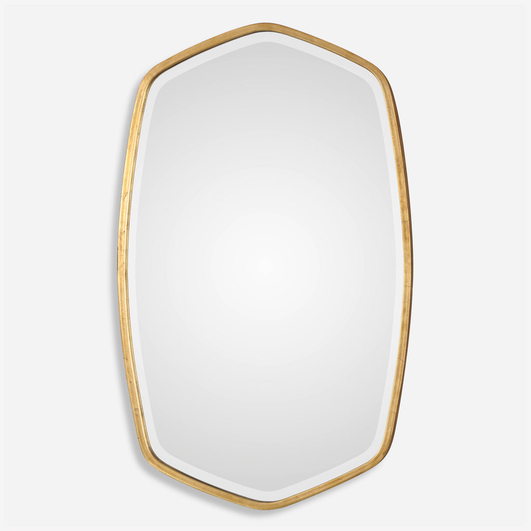 Uttermost Duronia Antiqued Gold Mirror Mirrors Uttermost   