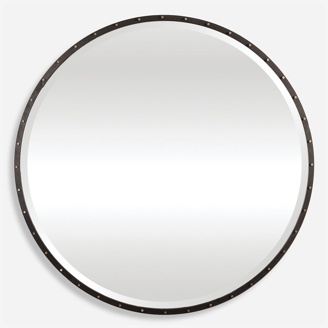 Uttermost Benedo Round Mirror Mirrors Uttermost   