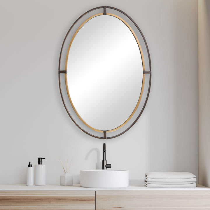 The Reese Collection By Lighting Gallery  Mirror - RC00490 Mirrors The Reese Collection By Lighting Gallery   