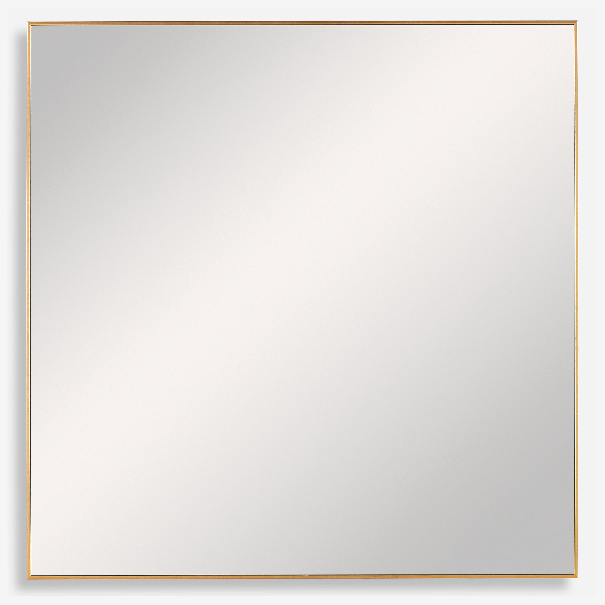 Uttermost Alexo Modern Gold Square Mirror