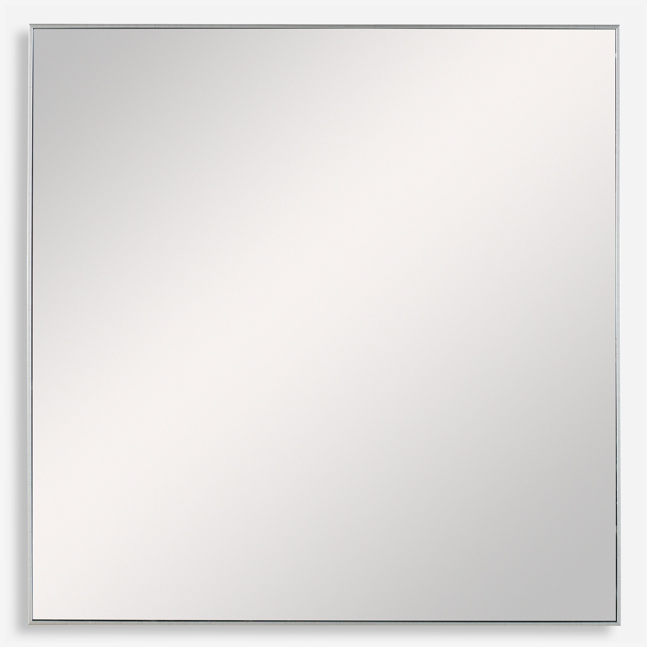 Uttermost Alexo Modern Silver Square Mirror