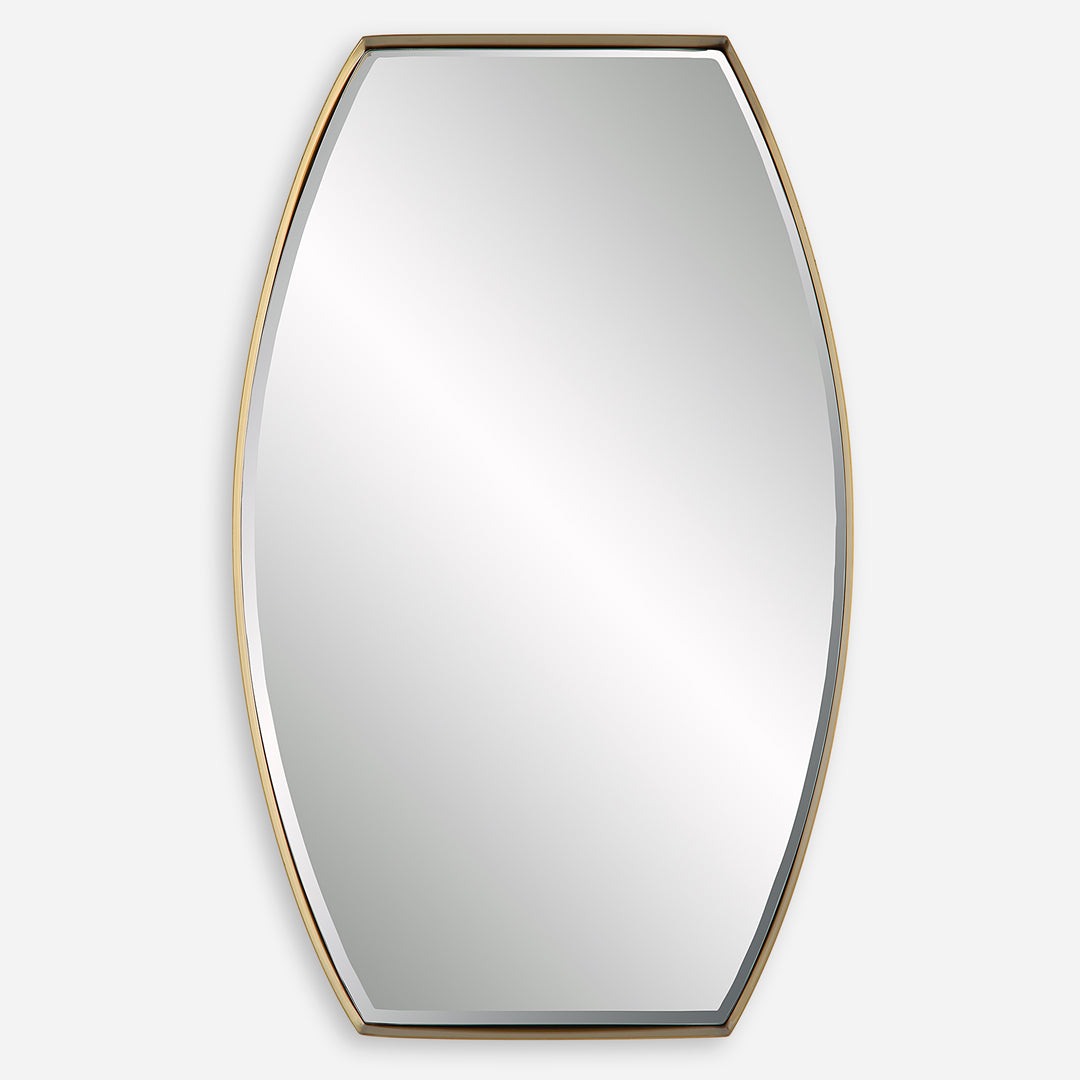 Uttermost Portal Brass Wall Mirror