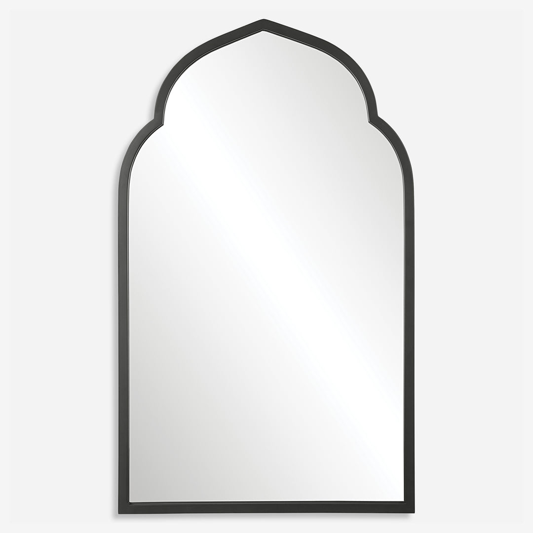 Uttermost Kenitra Black Arch Mirror Mirrors Uttermost   