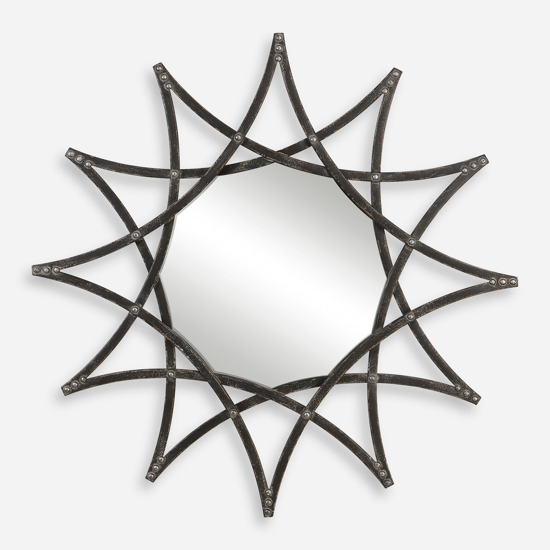 Uttermost Solaris Iron Star Mirror Mirrors Uttermost   