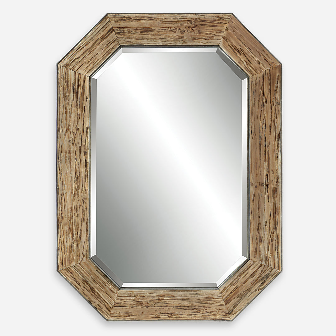 Uttermost Siringo Rustic Octagonal Mirror Mirrors Uttermost   