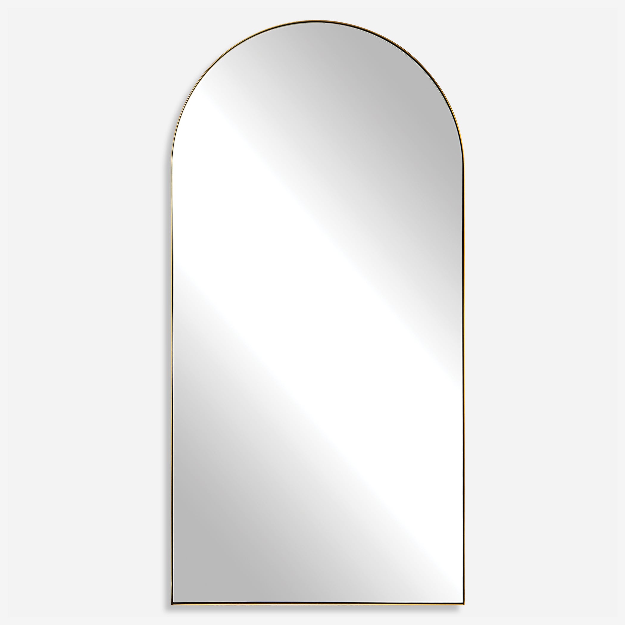 Uttermost Crosley Antique Brass Arch Mirror Antique Brass Arch Mirror Uttermost   