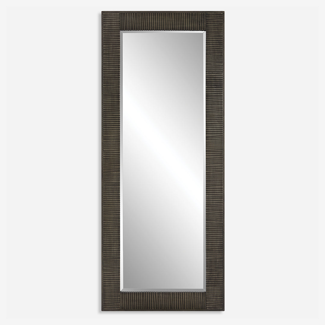 Uttermost Figaro Oversized Wooden Mirror Mirrors Uttermost   