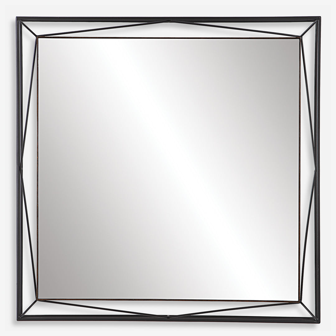 Uttermost Entangled Modern Square Mirror Mirrors Uttermost   