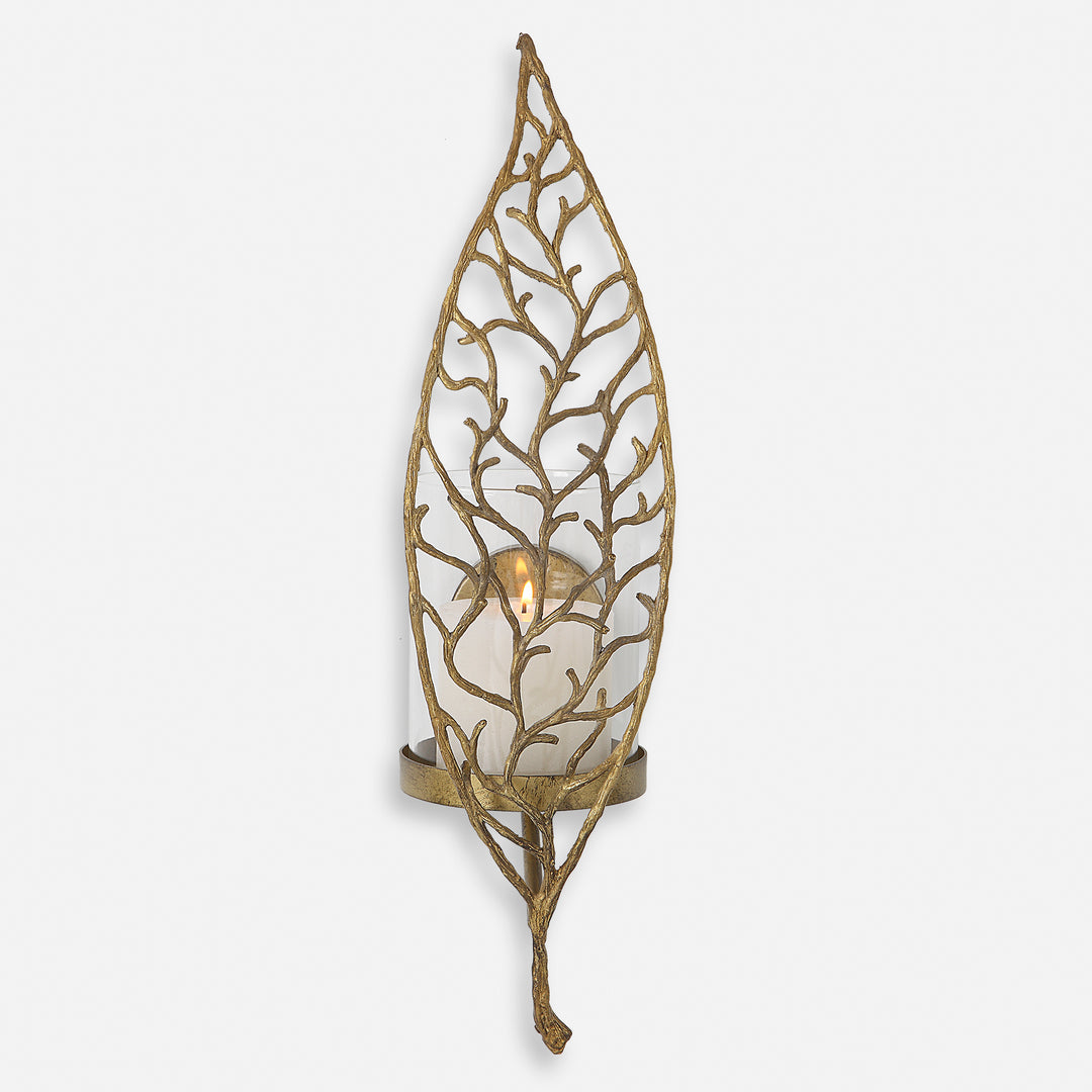 Uttermost Woodland Treasure Candle Sconces Wall Decor Uttermost   