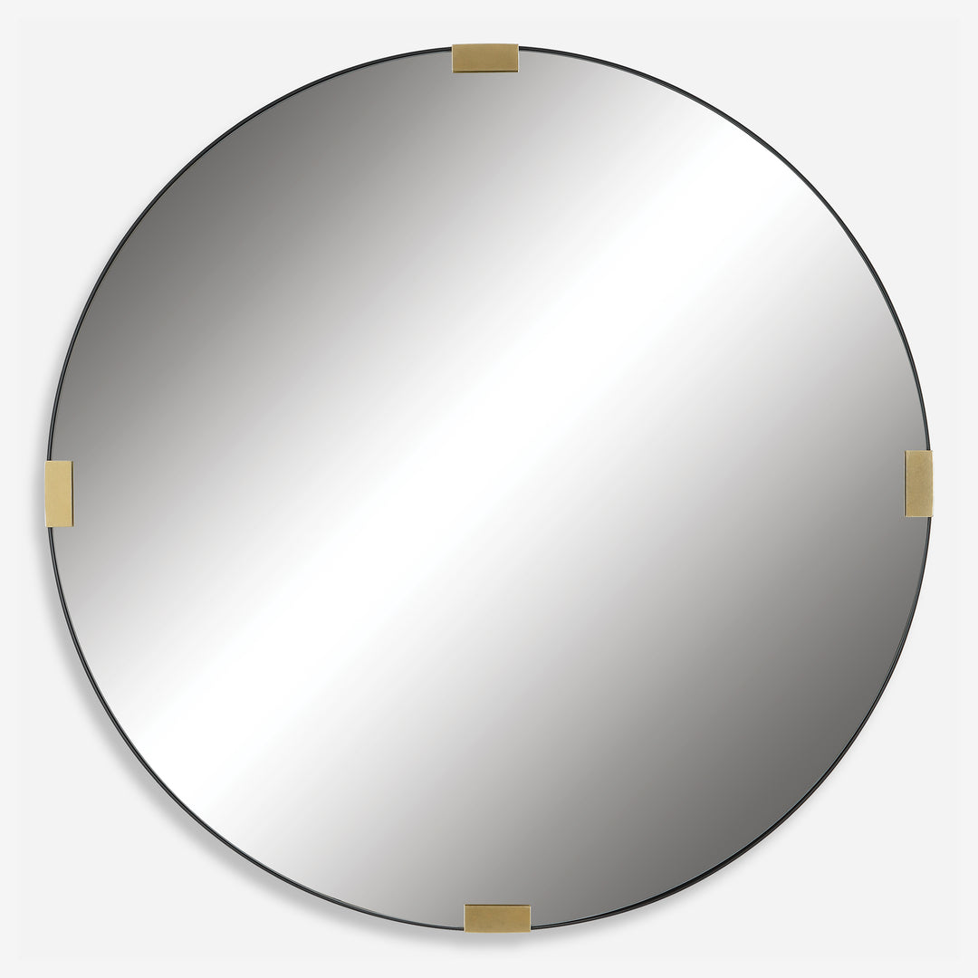 Uttermost Clip Modern Round Mirror Mirrors Uttermost   