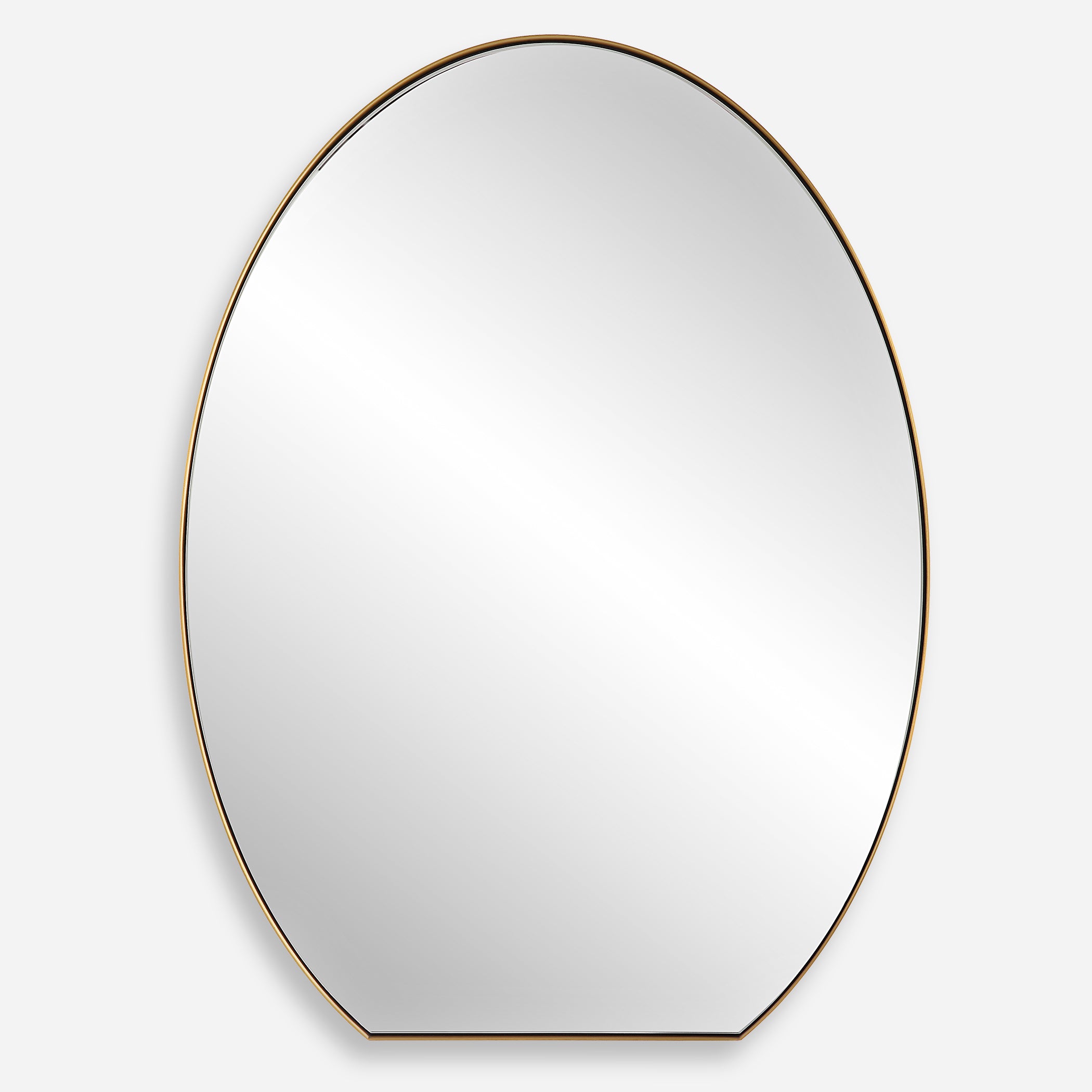 Uttermost Cabell Brass Oval Mirror Brass Oval Mirror Uttermost   