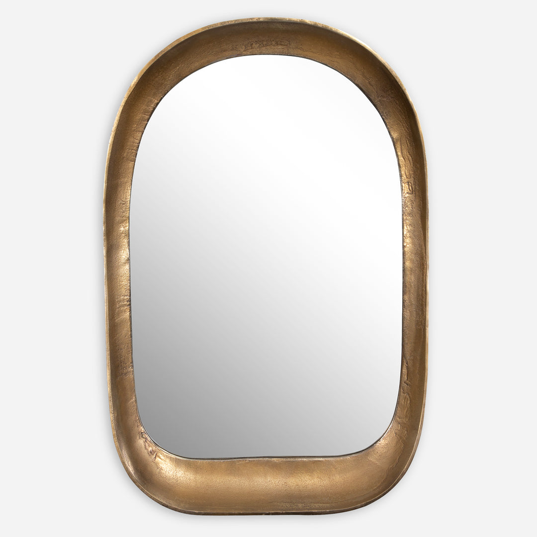 Uttermost Bradano Brass Arch Mirror Mirrors Uttermost   