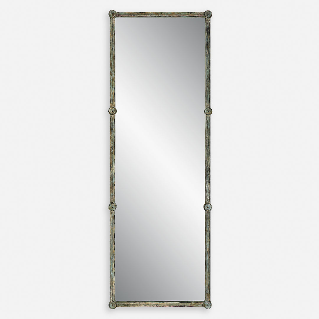 Uttermost Gattola Gray Wash Dressing Mirror Mirrors Uttermost   