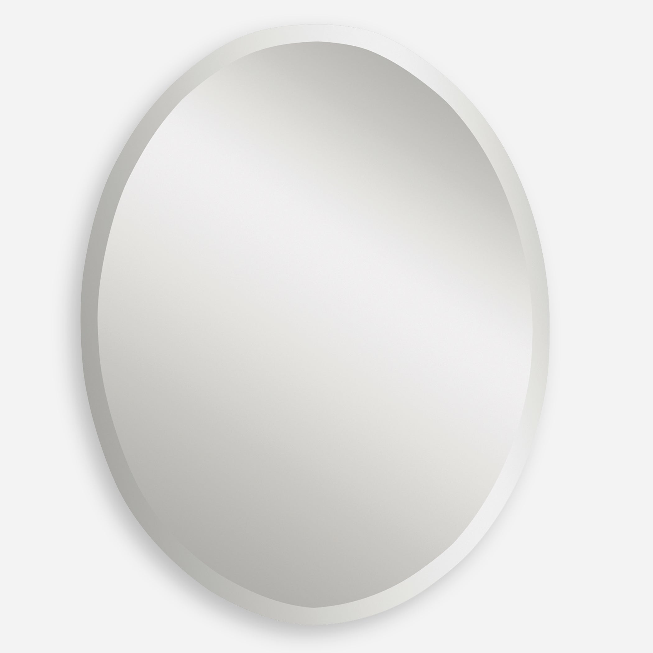 Uttermost Frameless Frameless Vanity Oval Mirrors Frameless Vanity Oval Mirrors Uttermost   