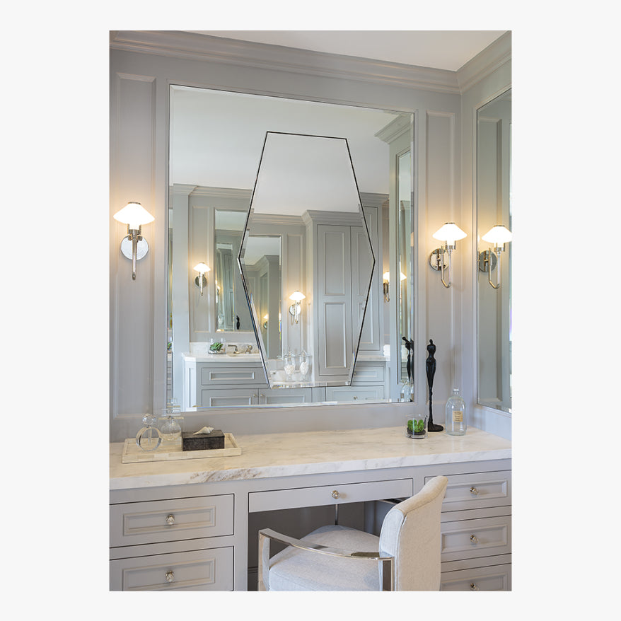 Mirror Home Polished Stainless Steel Mirror | OPEN BOX