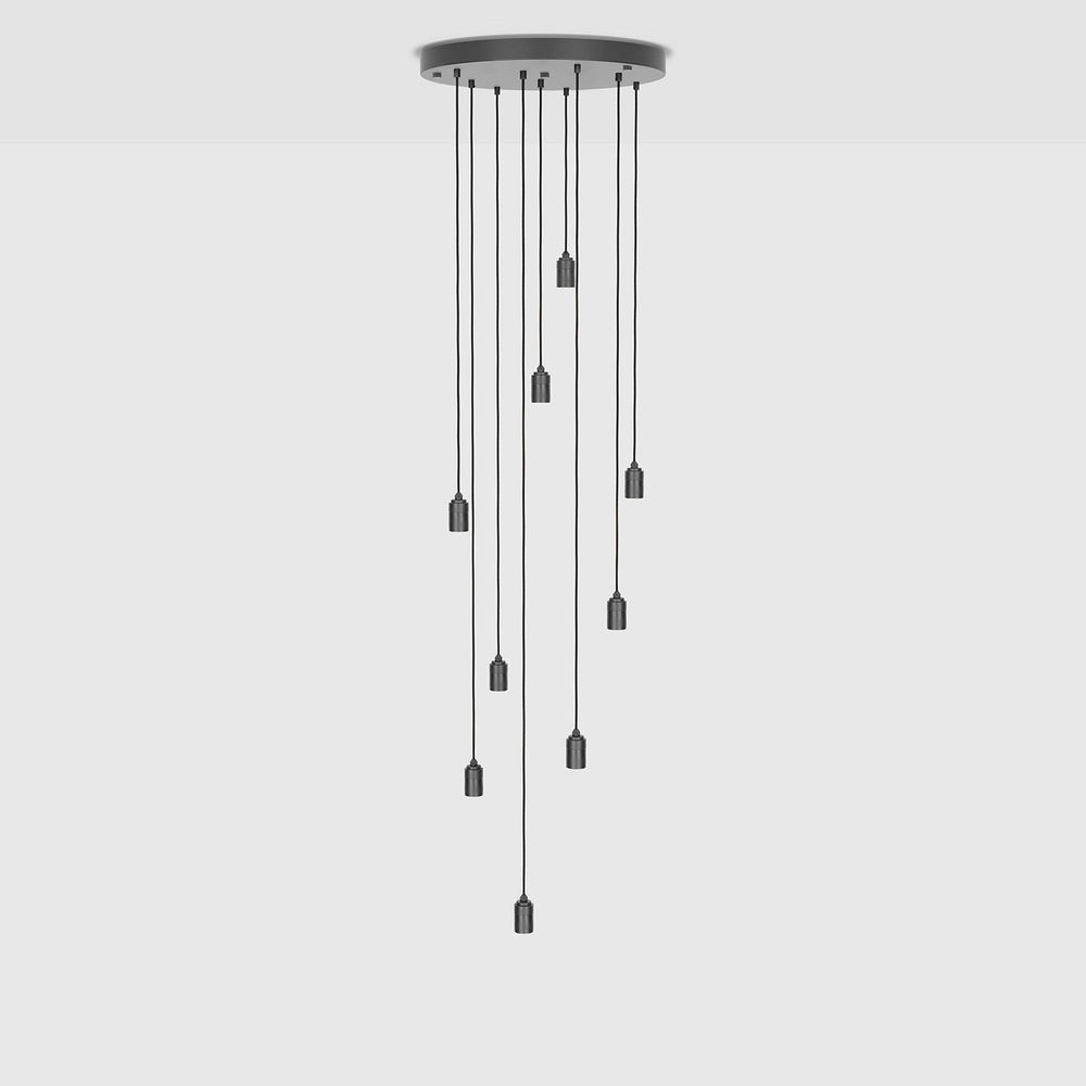 Tala Large Canopy Nine Pendant - No Bulb - Model CP-WHT-LRG-02-US