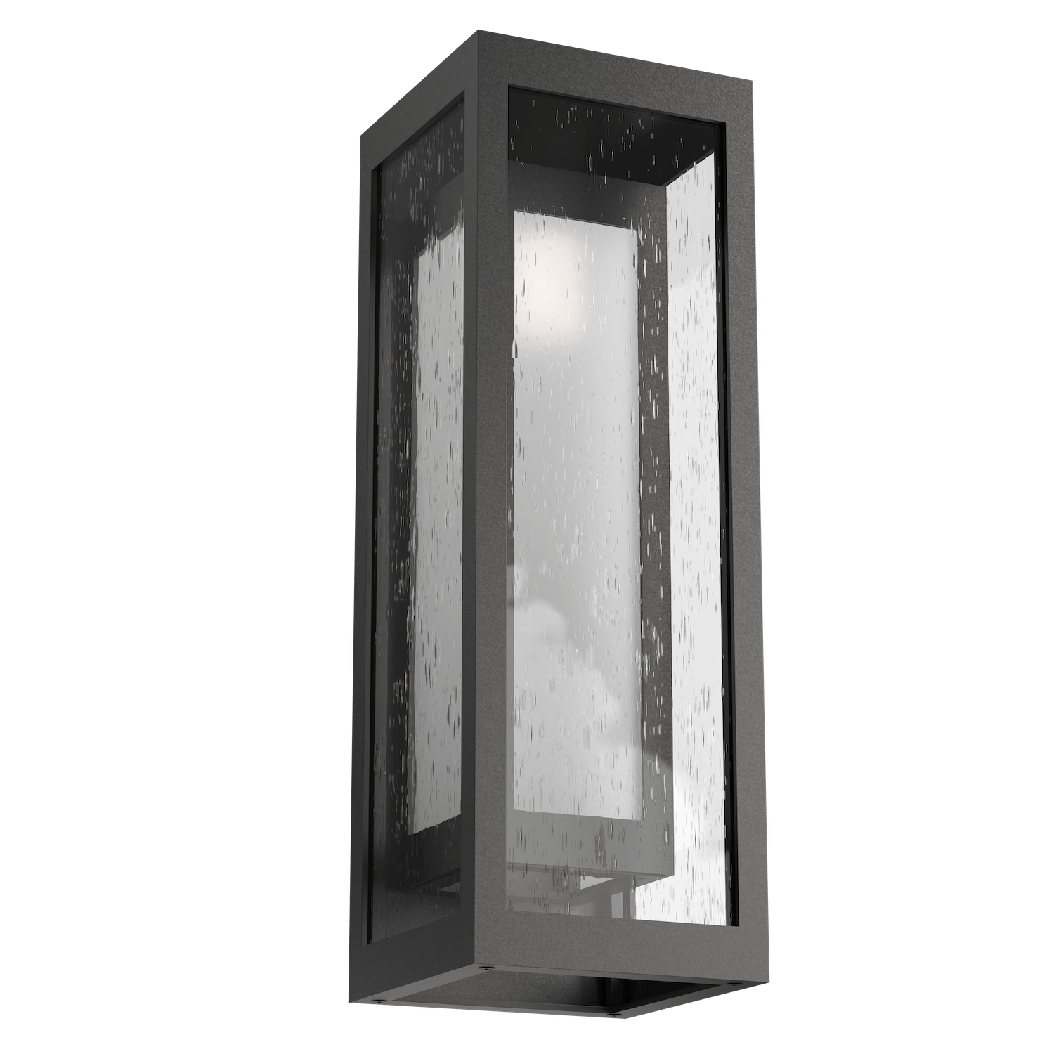 Hammerton Studio Double Box Outdoor Box Sconce Outdoor l Wall Hammerton Studio Argento Grey (Outdoor) Frosted Glass 