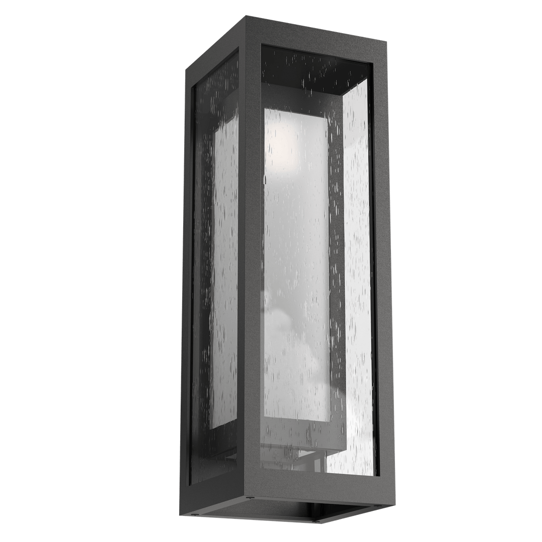 Hammerton Studio Double Box Outdoor Box Sconce Outdoor Wall Lights Hammerton Studio Argento Grey (Outdoor) Frosted Glass 