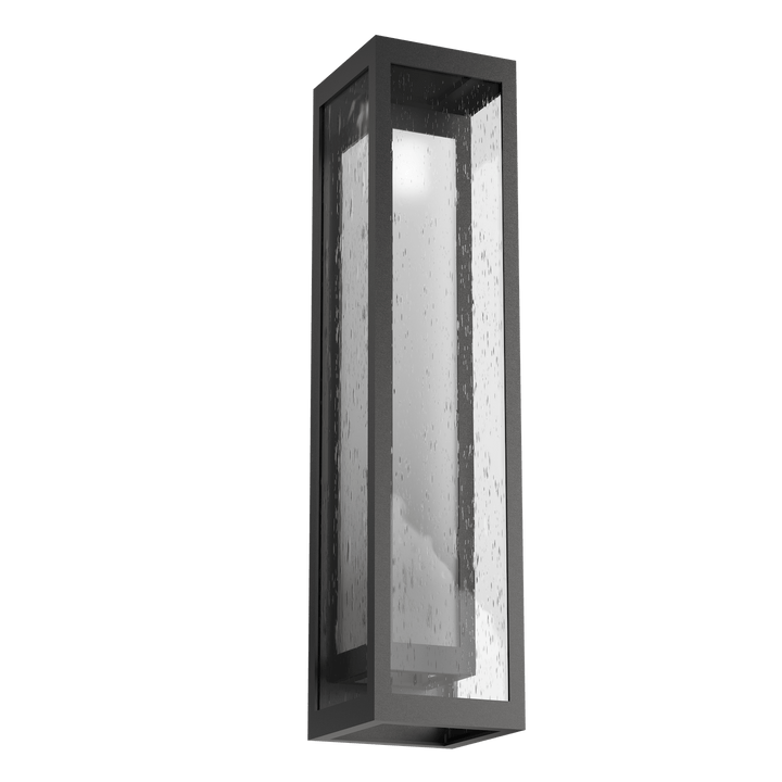 Hammerton Studio Double Box Outdoor Box Sconce Outdoor Wall Lights Hammerton Studio Argento Grey (Outdoor) Frosted Glass