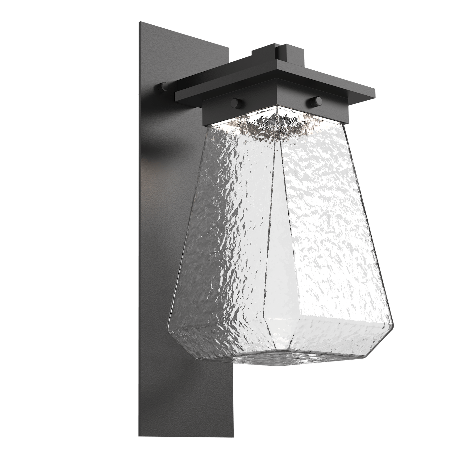 Hammerton Studio Beacon Outdoor Arm Sconce Outdoor l Wall Hammerton Studio Argento Grey (Outdoor) Integrated LED 