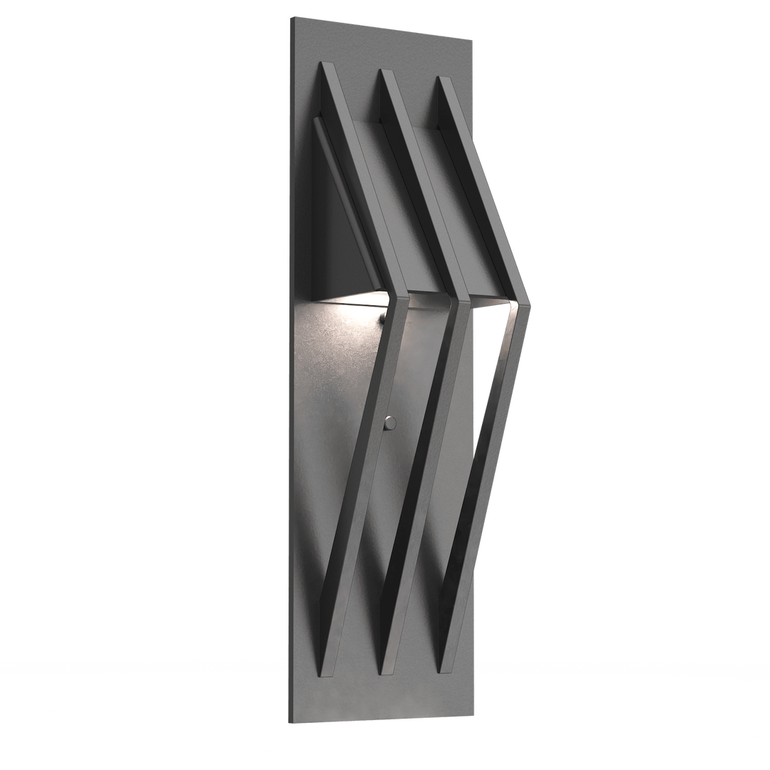 Hammerton Studio Bridge Outdoor Sconce Outdoor Wall Lights Hammerton Studio Argento Grey (Outdoor) No Lens, Exposed Lamping 