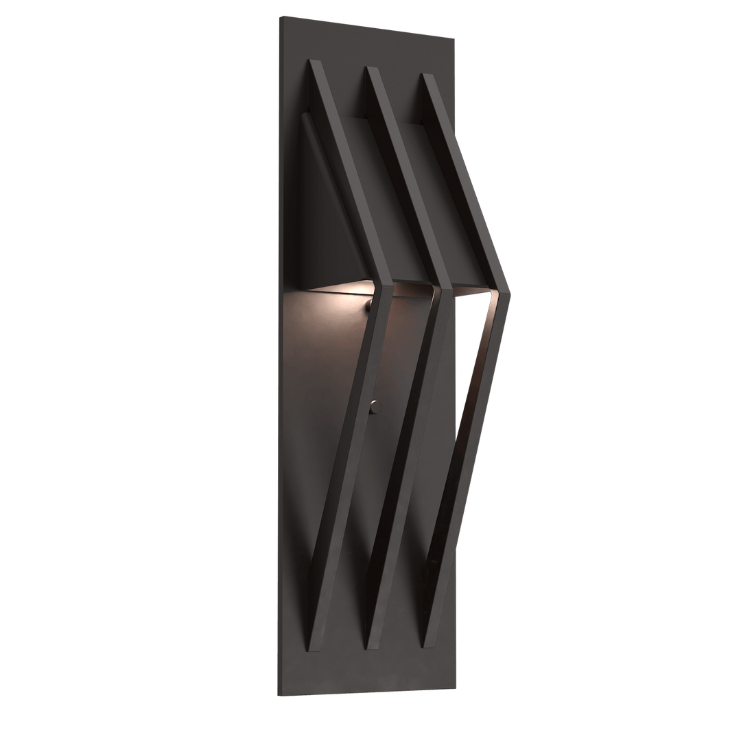 Hammerton Studio Bridge Outdoor Sconce Outdoor Wall Lights Hammerton Studio Statuary Bronze (Outdoor) No Lens, Exposed Lamping