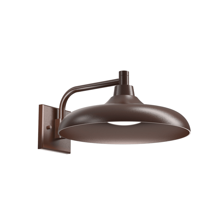 Hammerton Studio Ranch Outdoor Sconce Outdoor Wall Lights Hammerton Studio Statuary Bronze (Outdoor) Opal Glass