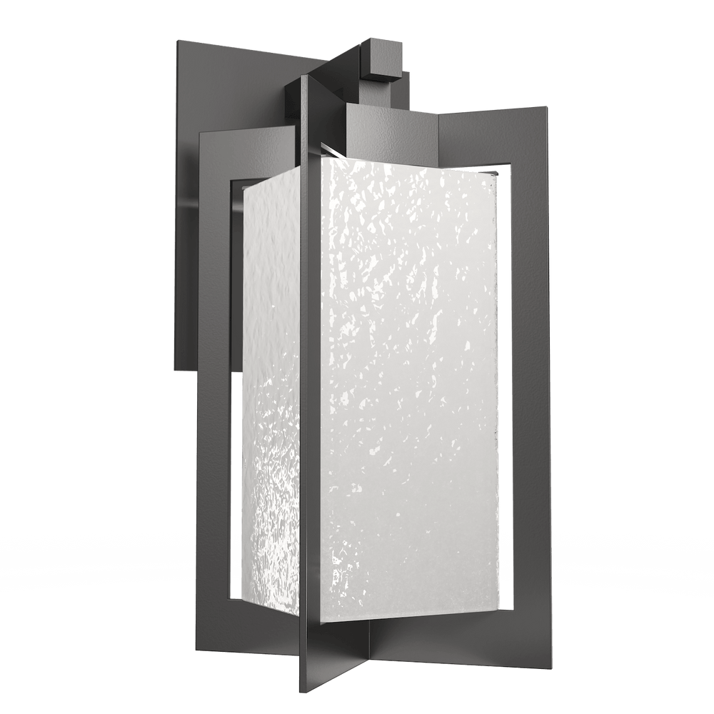 Hammerton Studio Quad Lantern Outdoor Wall Lights Hammerton Studio Argento Grey (Outdoor) Opal Glass with Hammered Texture 