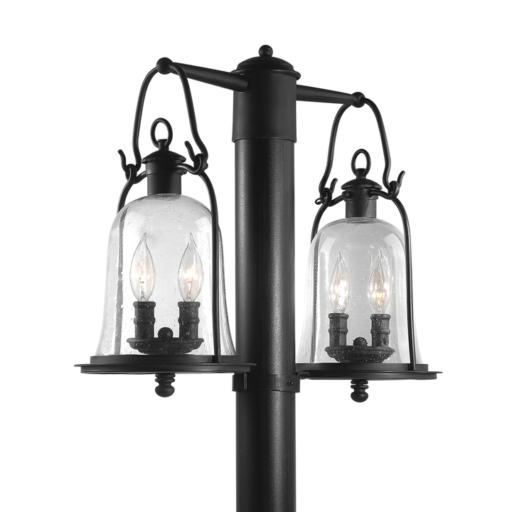 Troy Lighting Owings Mill Post Pier & Post Mount Lights Troy Lighting NATURAL BRONZE 8.75x21.5x17.75 