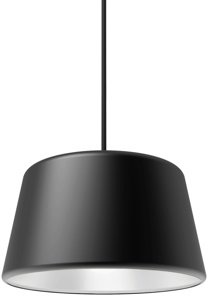 Blackjack Lighting Pillbox LED Pendant Pendants Blackjack Lighting 10" Black / White 