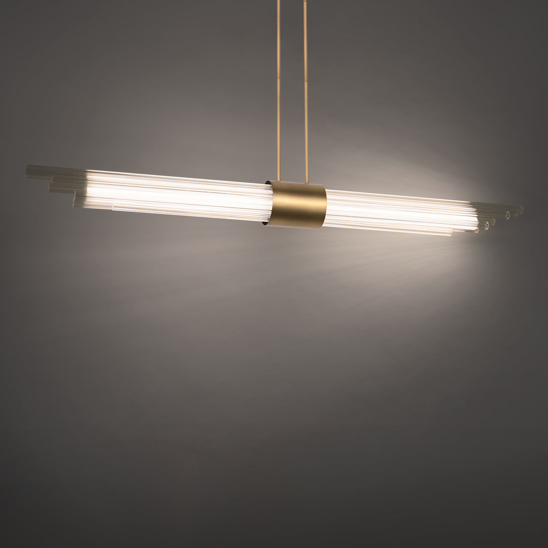 Modern Forms Luzerne Linear Pendant PD-30156AB | OS Pendants Lighting Gallery   