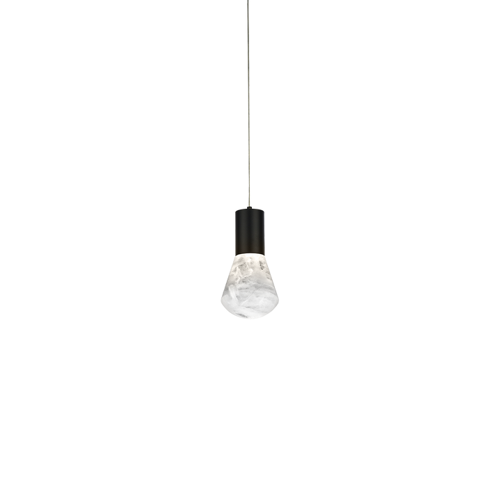 Modern Forms Plum Mini Pendant Light Mini-Pendants Modern Forms Black 3x3x6 