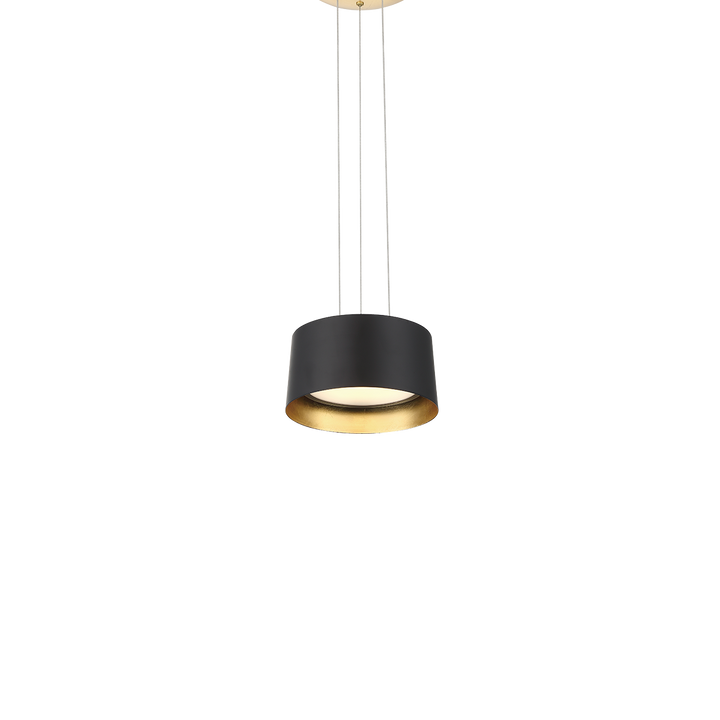 Modern Forms Marimba Mini Pendant Light Mini-Pendants Modern Forms Gold Leaf/Bronze 8.13x8.13x4.13 