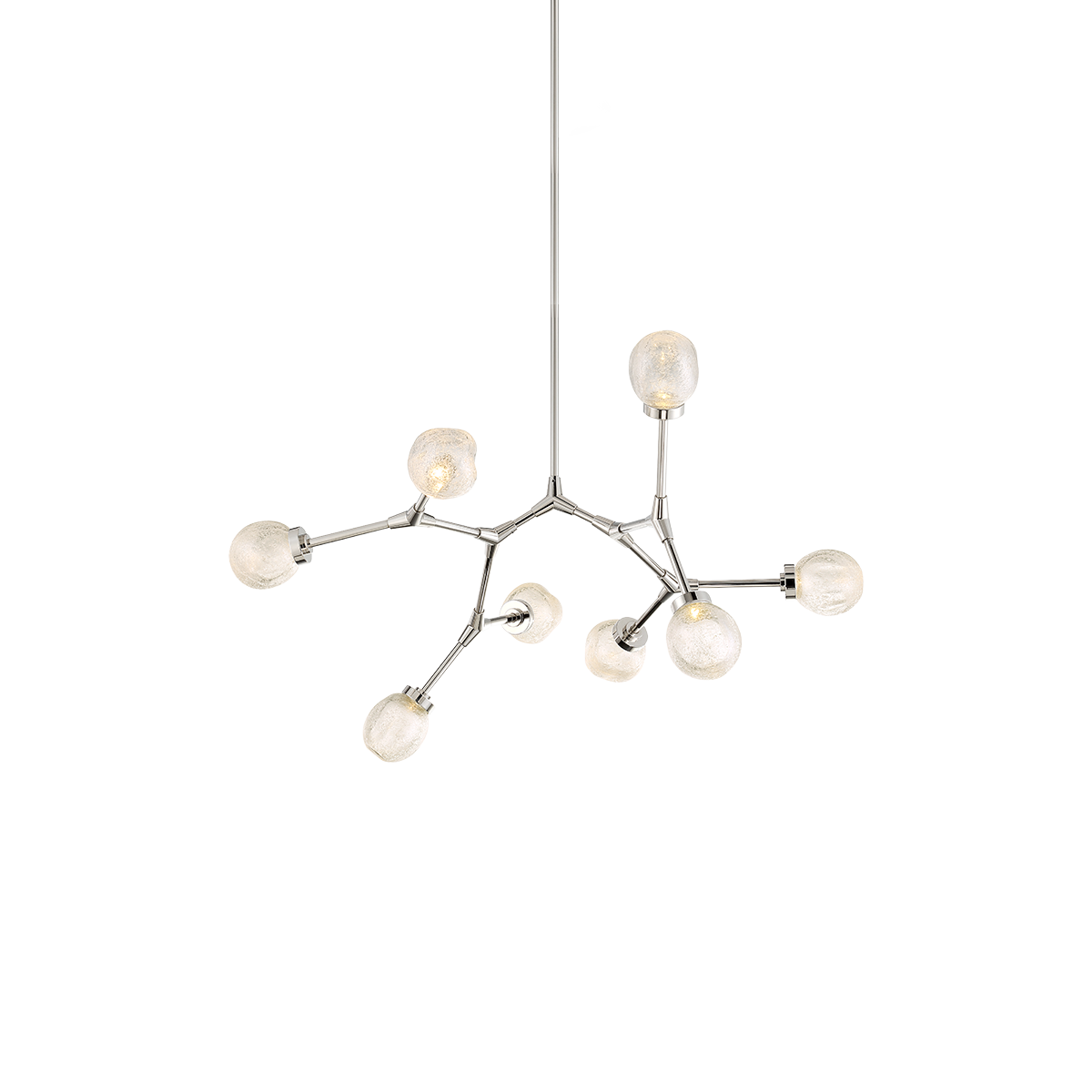 Modern Forms Catalyst Chandelier Light Chandeliers Modern Forms Polished Nickel 28x26x21.375 