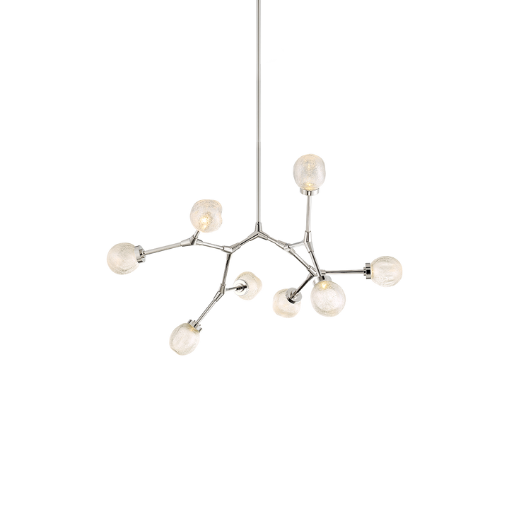 Modern Forms Catalyst Chandelier Light Chandeliers Modern Forms Polished Nickel 28x26x21.375 