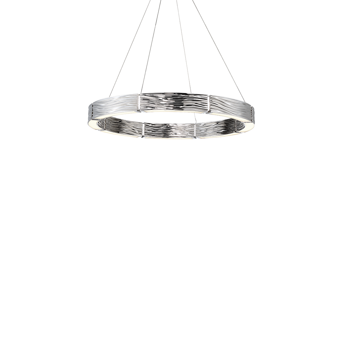 Modern Forms Zelda Chandelier Light Chandeliers Modern Forms Polished Nickel 29x29x2.8 