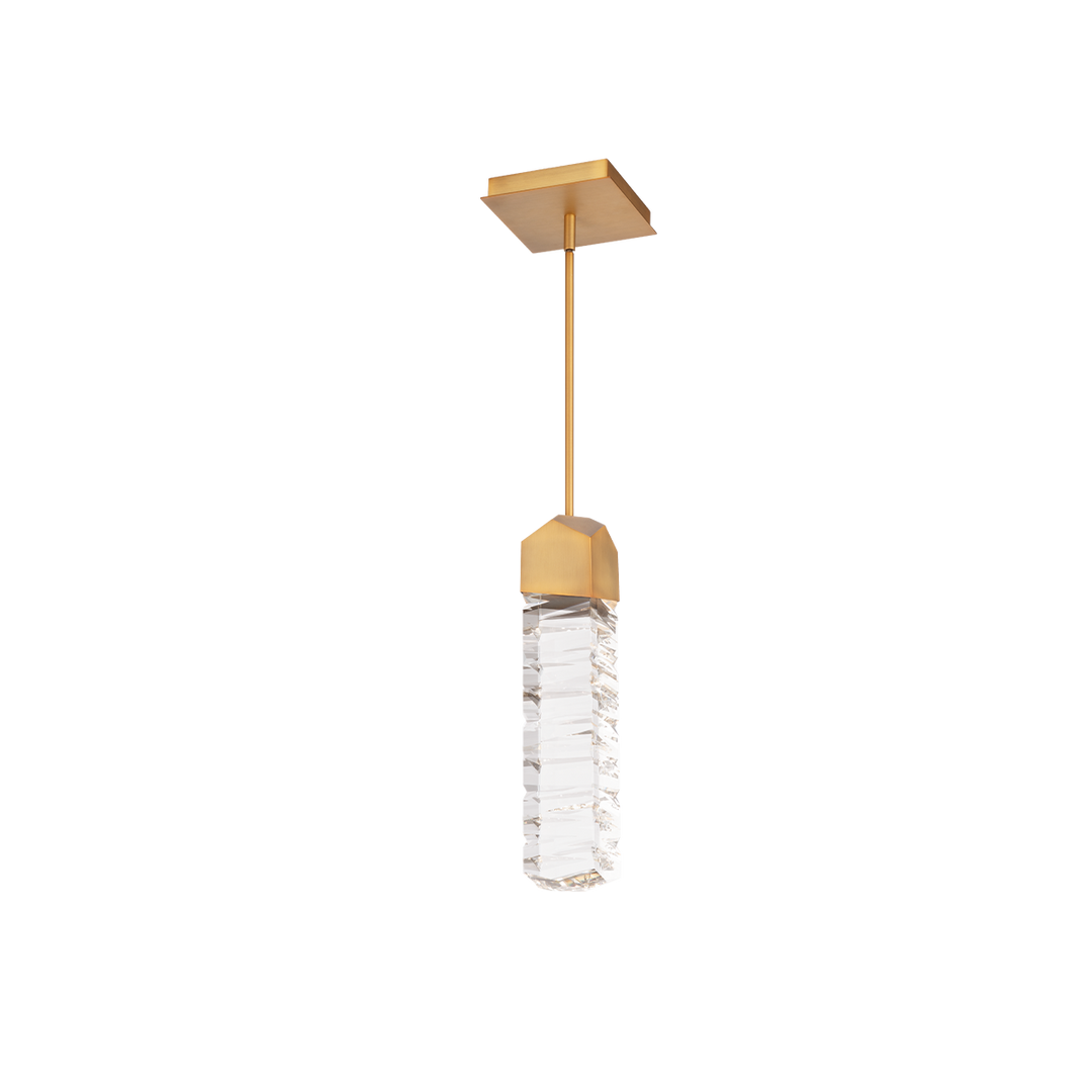 Modern Forms Juliet Mini Pendant Light Mini-Pendants Modern Forms Aged Brass 3x3x15.13 