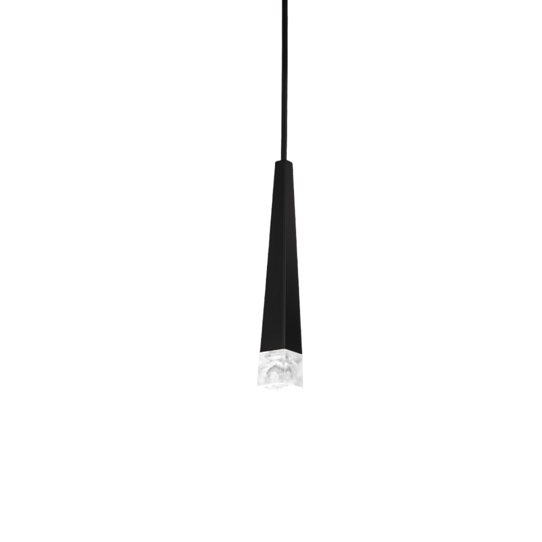 Modern Forms Harper Mini Pendant Light Mini-Pendants Modern Forms Black 2x2x14 