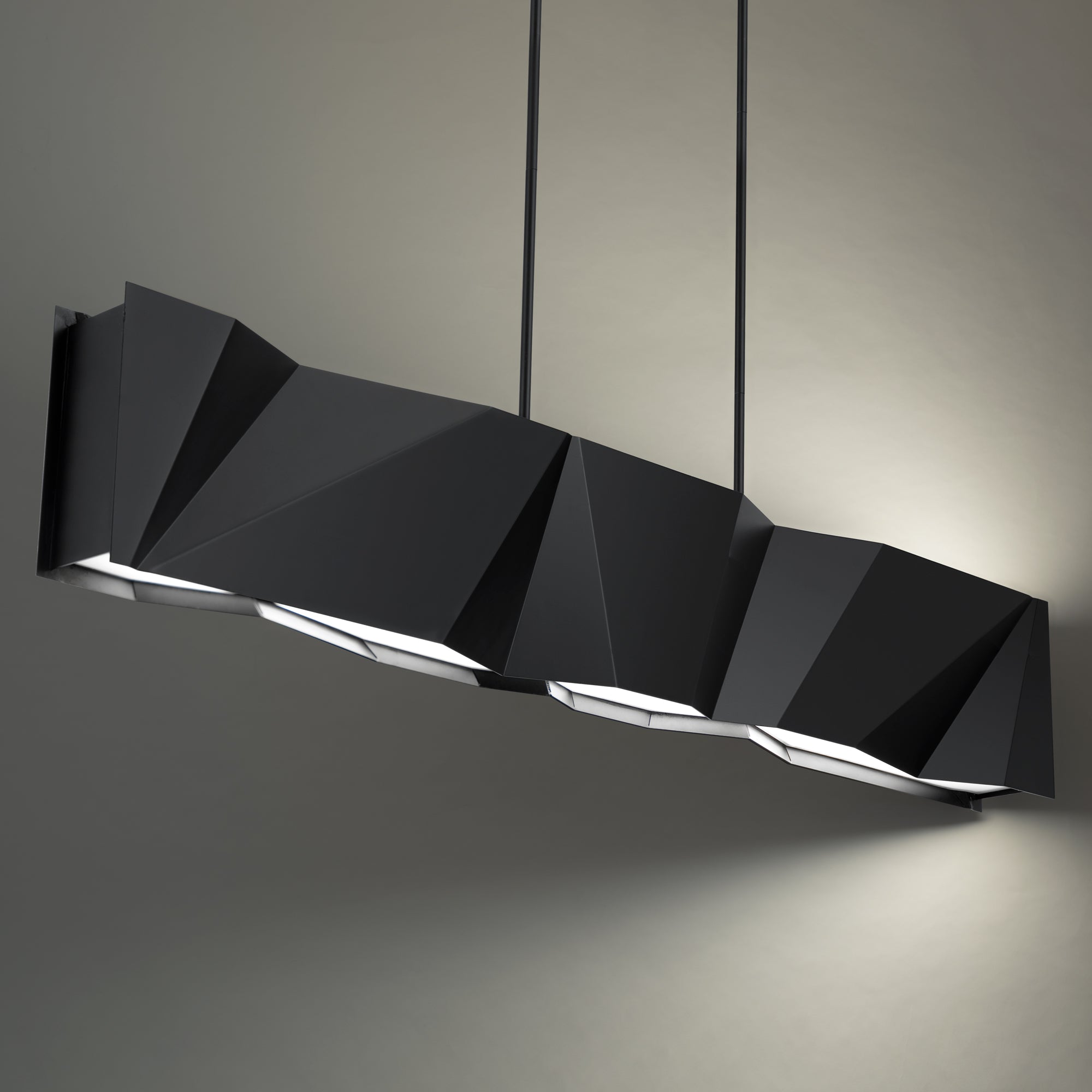 Modern Forms Intrasection Linear Pendant Pendant Modern Forms Black 56x4.375x10 