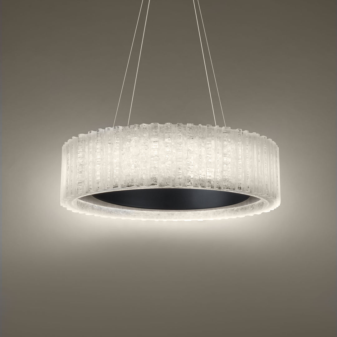 Modern Forms Rhiannon Chandelier Light Chandeliers Modern Forms Black 28.125x28.125x7 