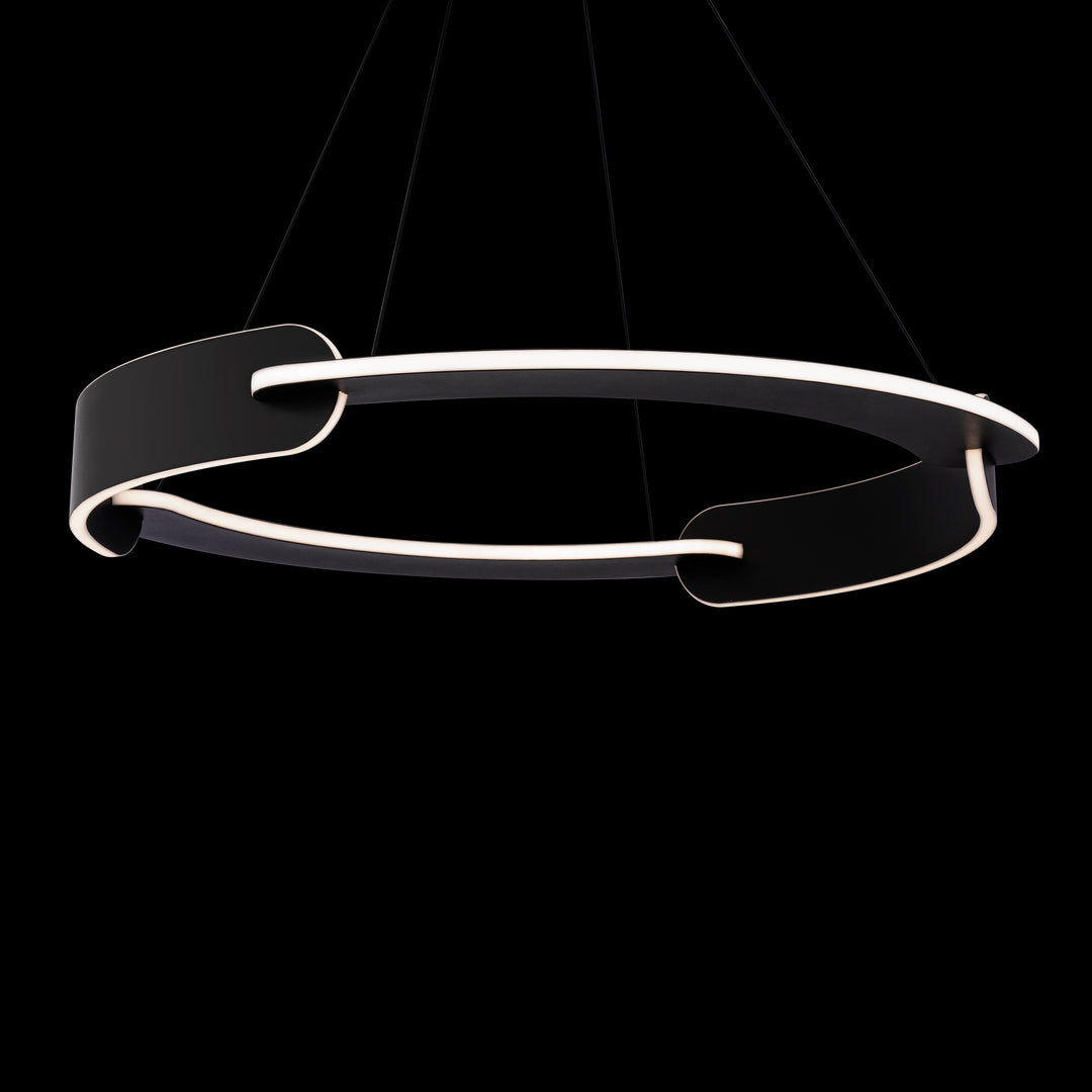 Modern Forms Ilios Pendant Chandelier Light PD-86332 | OS Pendants Lighting Gallery Black 32.25x29x3.5 