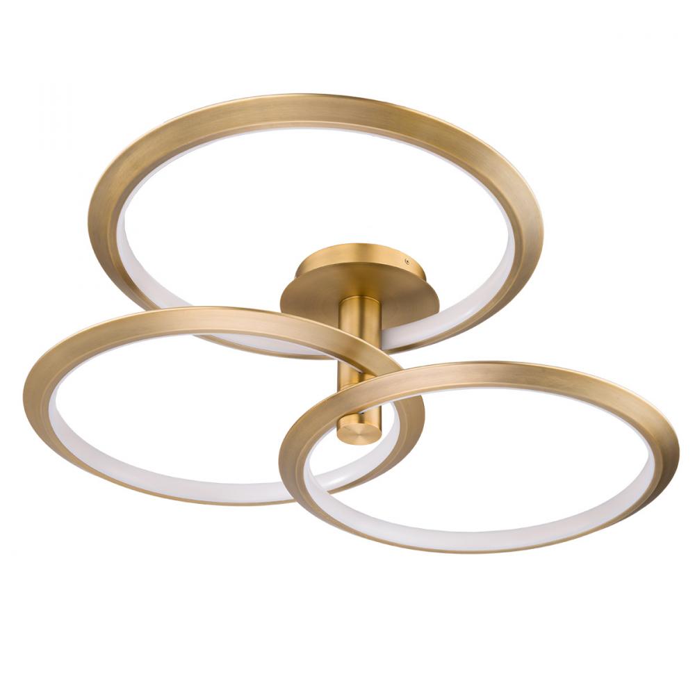 WAC Solaris LED Pendant PD-94940 Pendants WAC Brass  