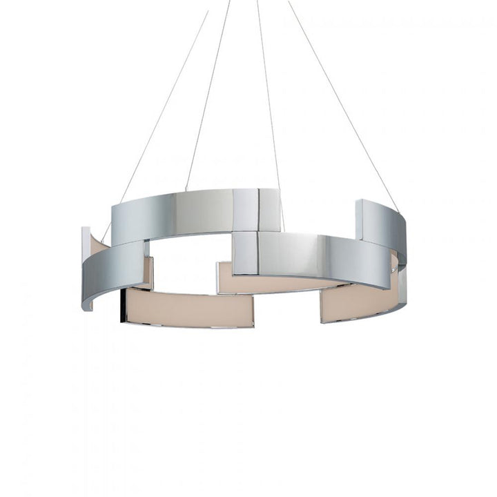 WAC Trap LED Pendant PD-95838 Pendants WAC Chrome  