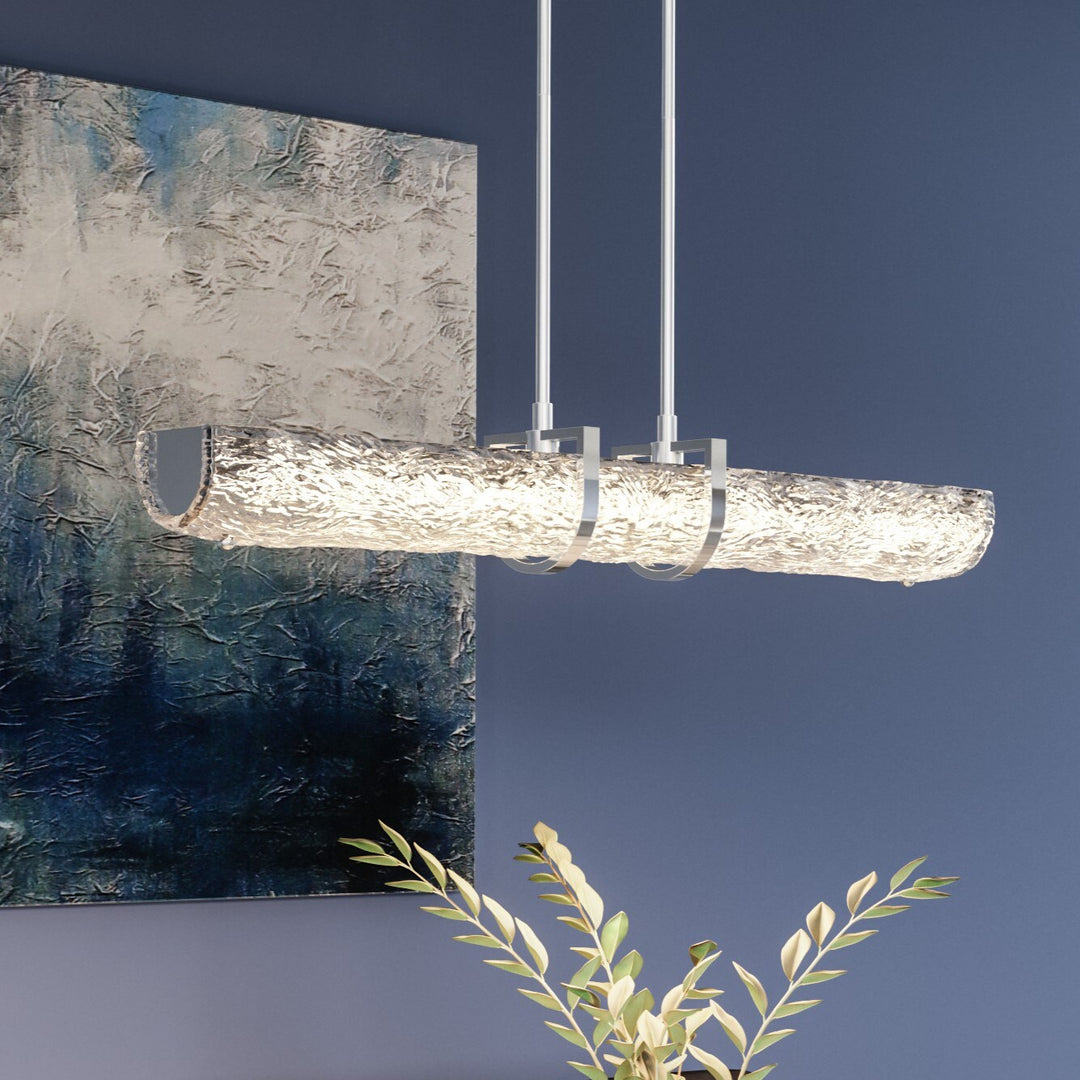 Quoizel PCPLL138C Pell Chandelier, 1-Light LED 41 Watts, Polished Chrome