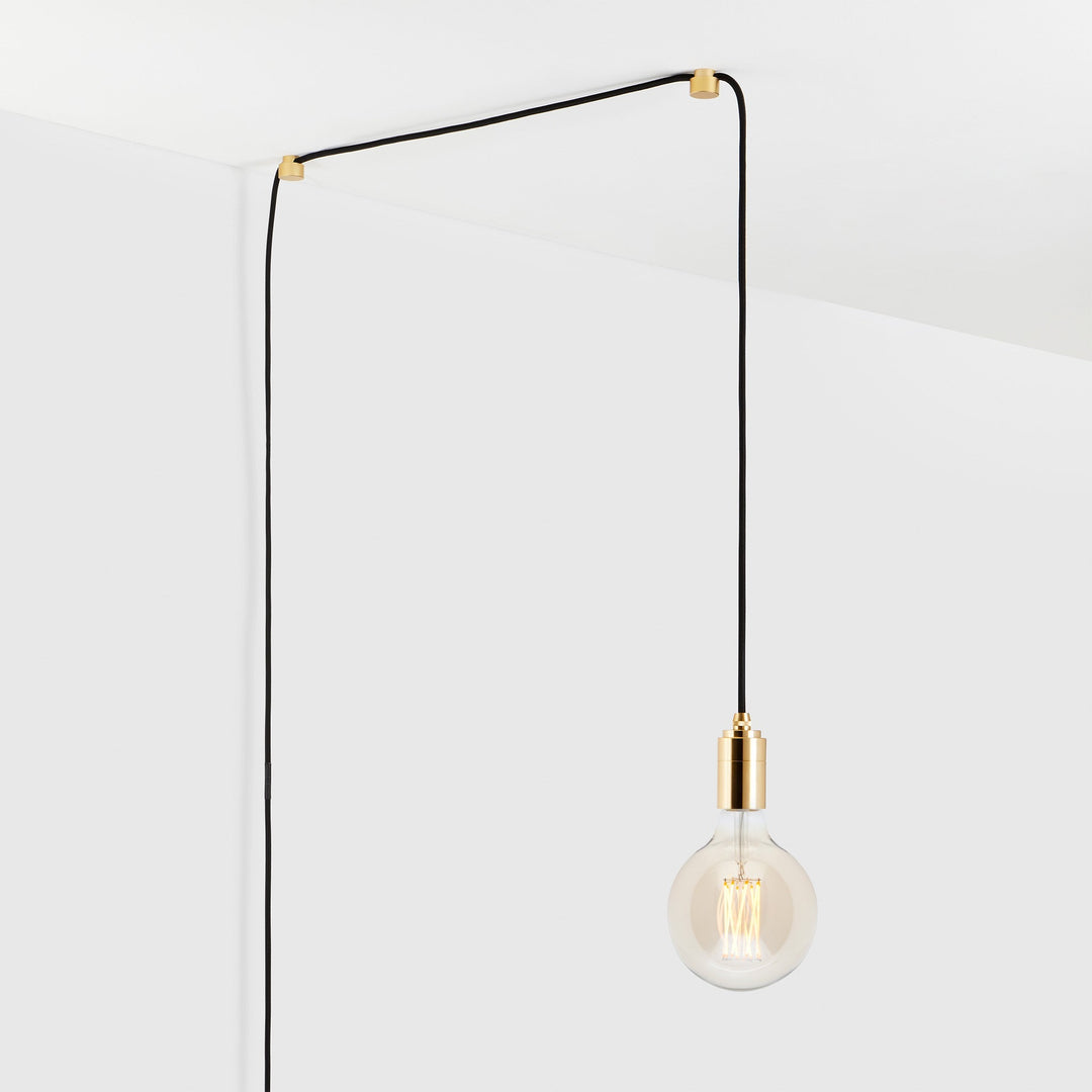 Tala Gaia Plug-In Pendant in Brass