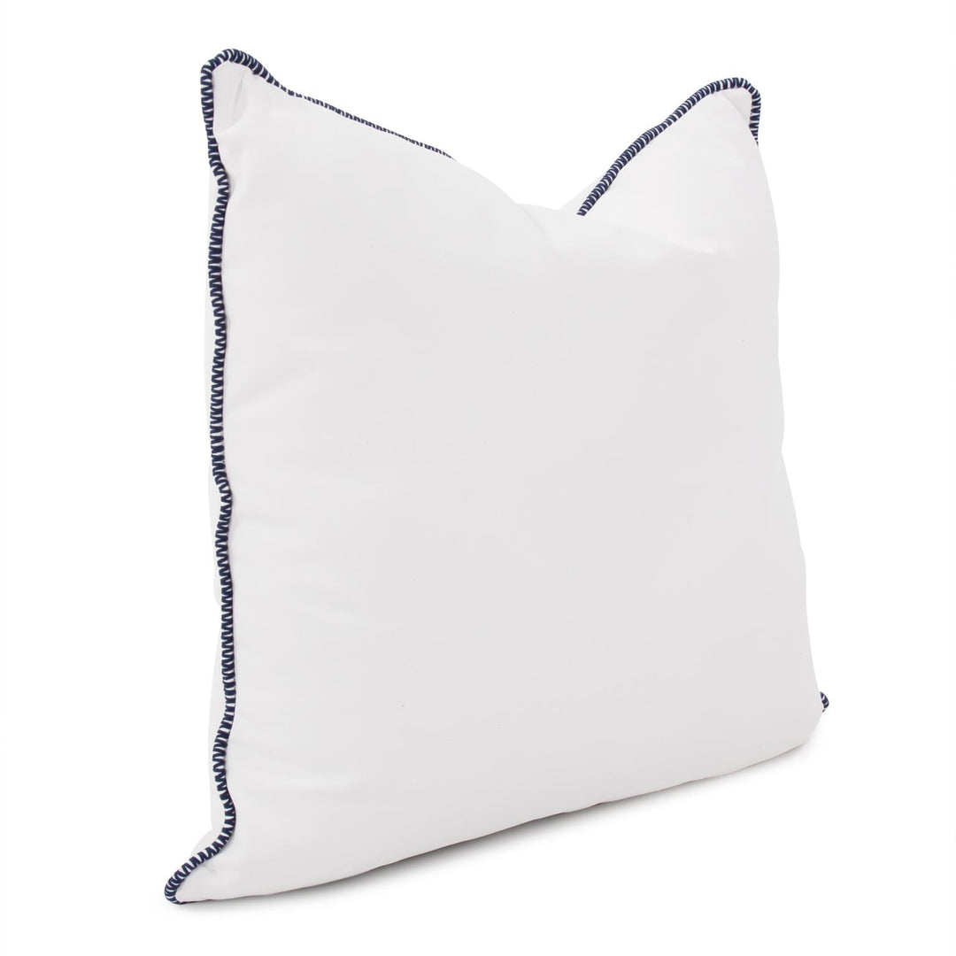 Howard Elliott Collection 24 x 24 Outdoor Pillow with Dec Cord, Seascape Natural- Poly Insert