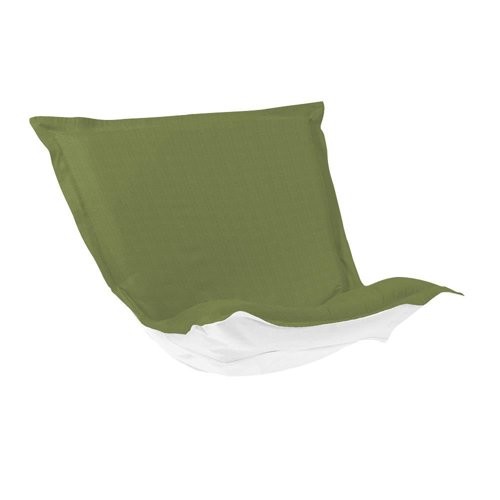 Howard Elliott Collection Puff Chair Cushion Seascape Moss Cushion and Cover Outdoor Living Howard Elliott Collection   