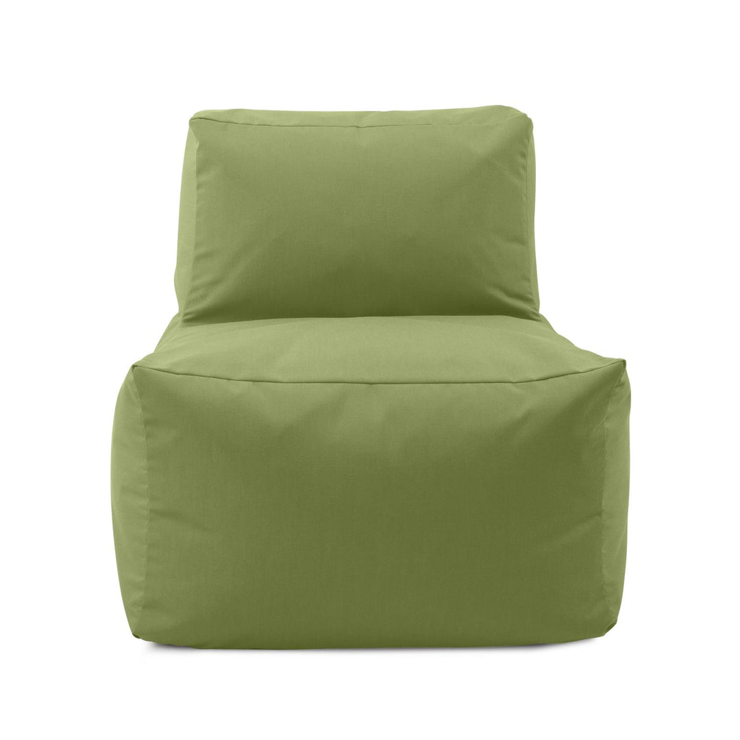 Howard Elliott Collection Outdoor Pouf Chair, Seascape Moss