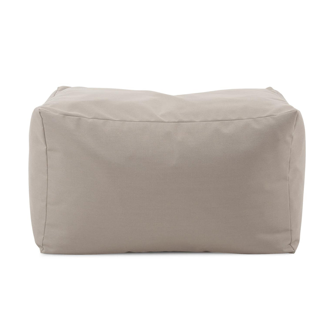 Howard Elliott Collection Outdoor Pouf Bench, Seascape Sand